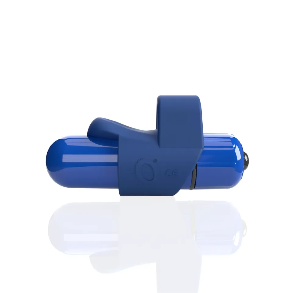 Screaming O FingO Slim 4T vingervibrator blueberry waterdicht