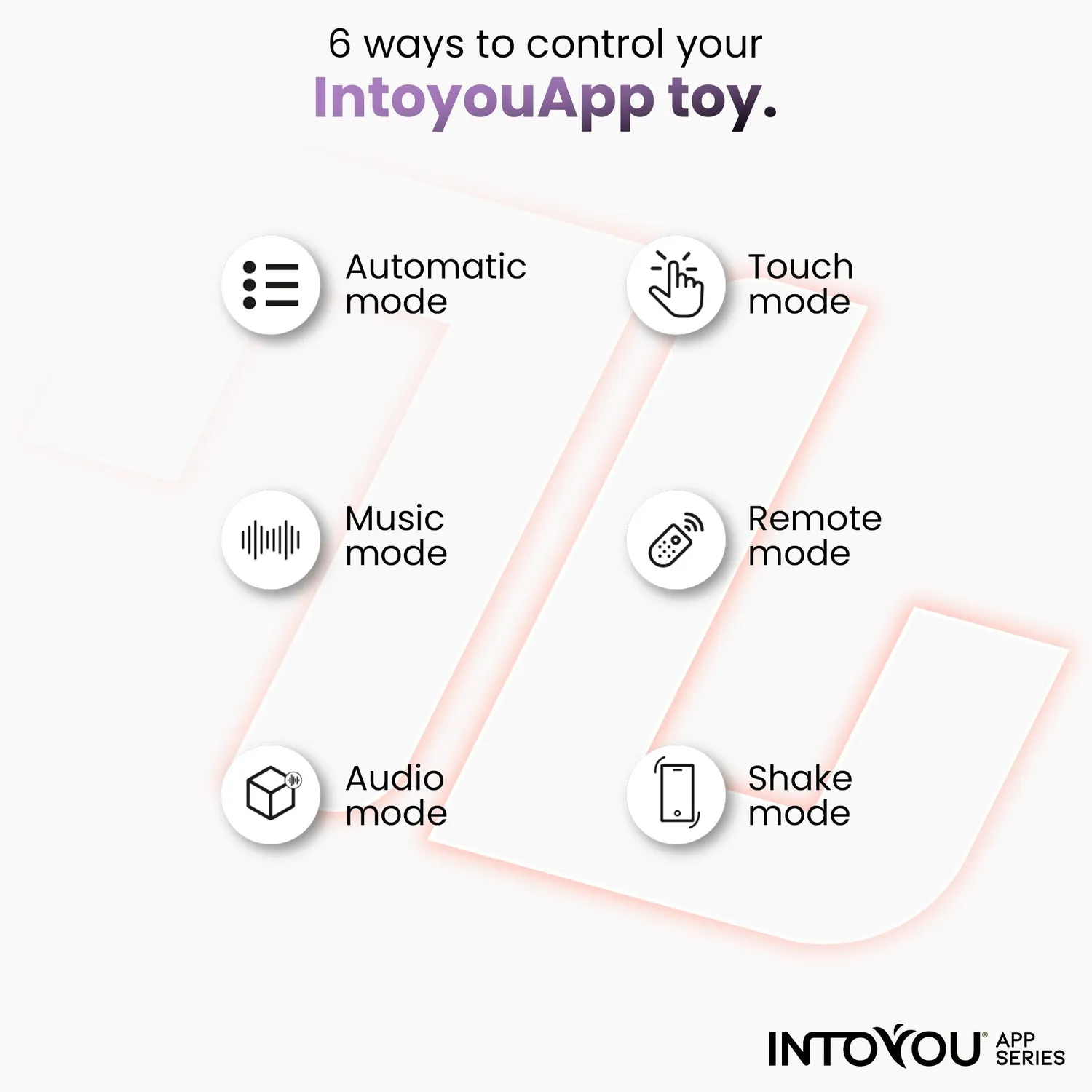 Intoyou Stellen Vibrator met App Zalm Dubbele Motor