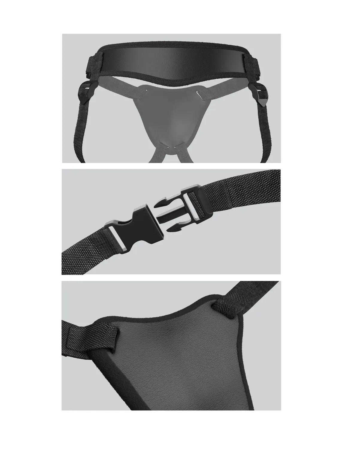 Pipedream Body Dock Elite strap-on harnas zuignap