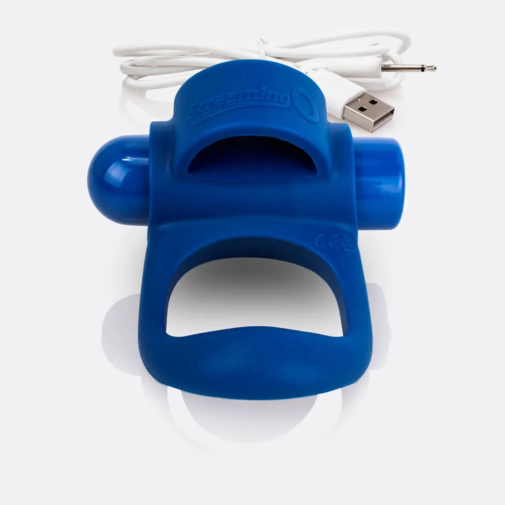 Screaming O You-Turn Plus ring blueberry oplaadbaar