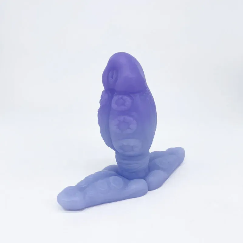 Tentickle Skwee Birds Foot Violet vaginaplug large superzacht