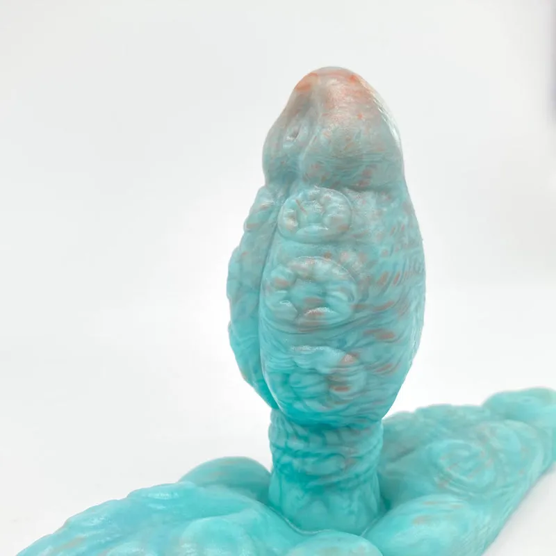 Tentickle Skwee vaginale plug small turquoise zacht