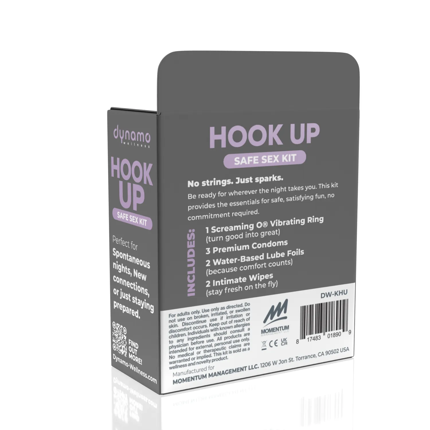 Screaming O Hook Up Intimacy Kit vibrerende ring condooms set