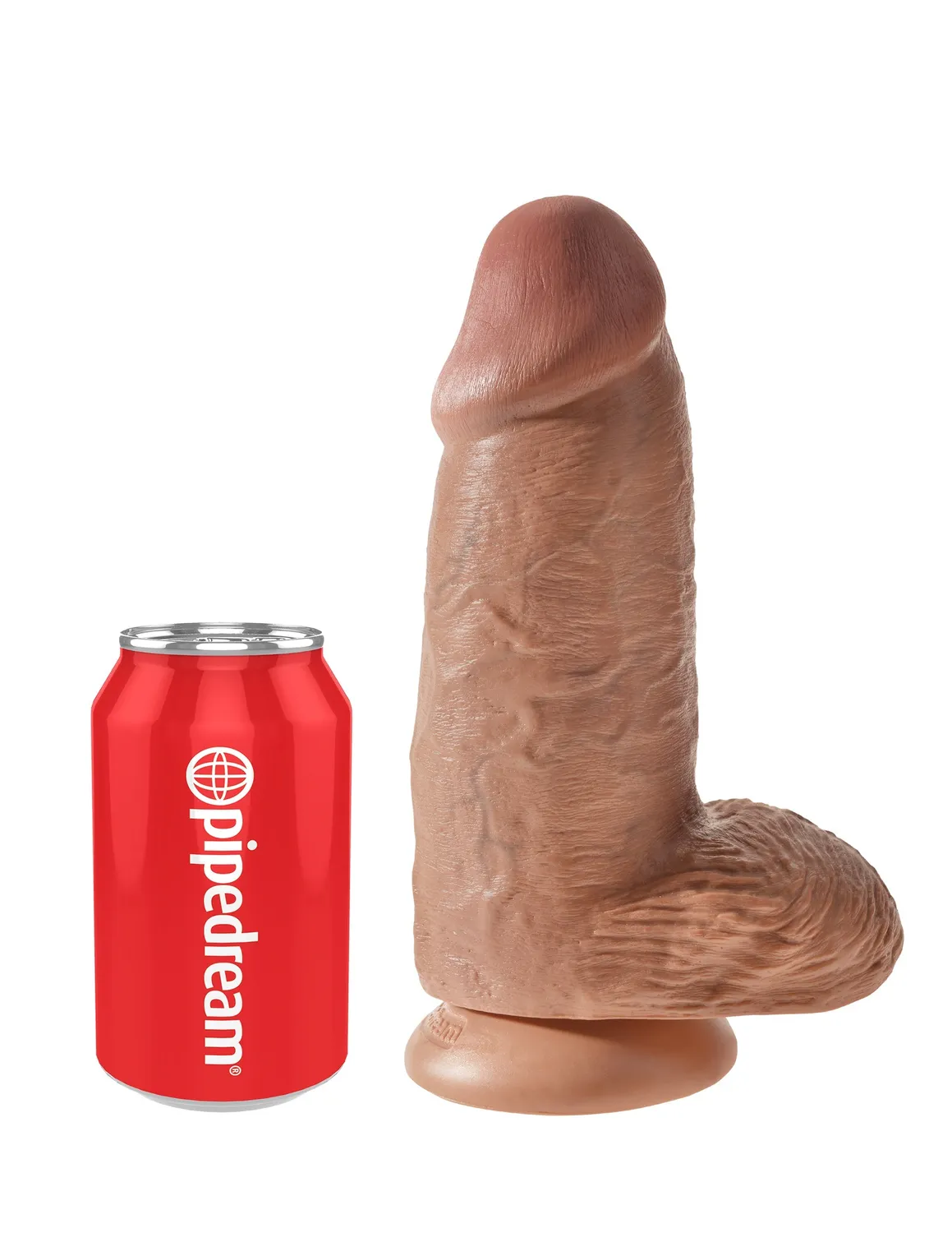 Pipedream King Cock 9 Chubby dildo huidskleur extra dik