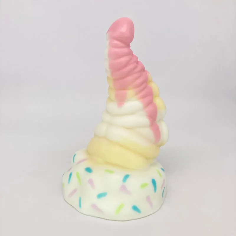 Tentickle Tenton Cake Drip dildo medium handpainted