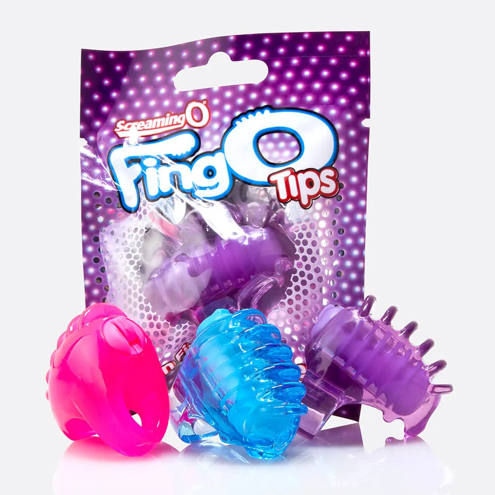 Screaming O FingO Tips vingervibrator roze mini