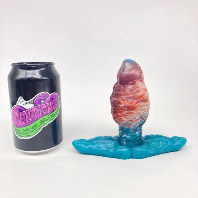 Tentickle Skwee Winter Flame vaginale plug large medium