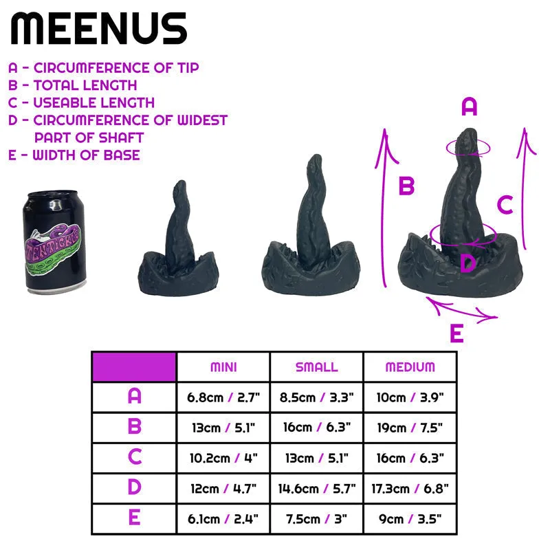 Tentickle Meenus Be My Fungi dildo medium glow in dark