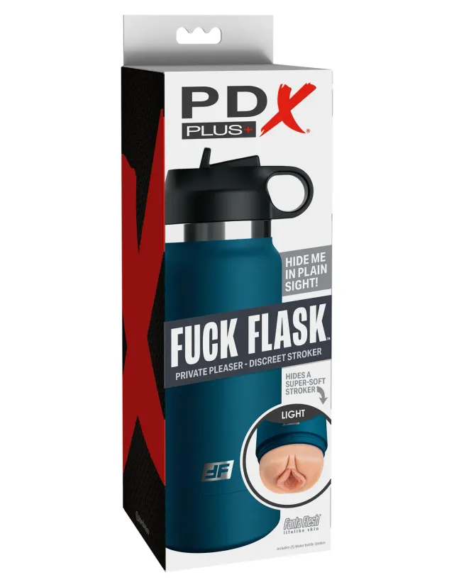 Pipedream Fuck Flask Private Pleaser masturbator waterfles discreet