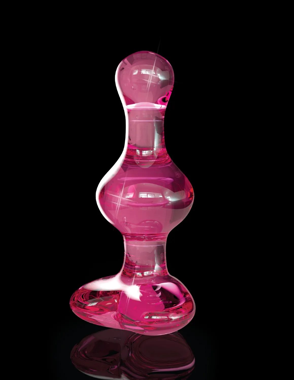 Pipedream Icicles No. 75 glazen dildo roze anaal