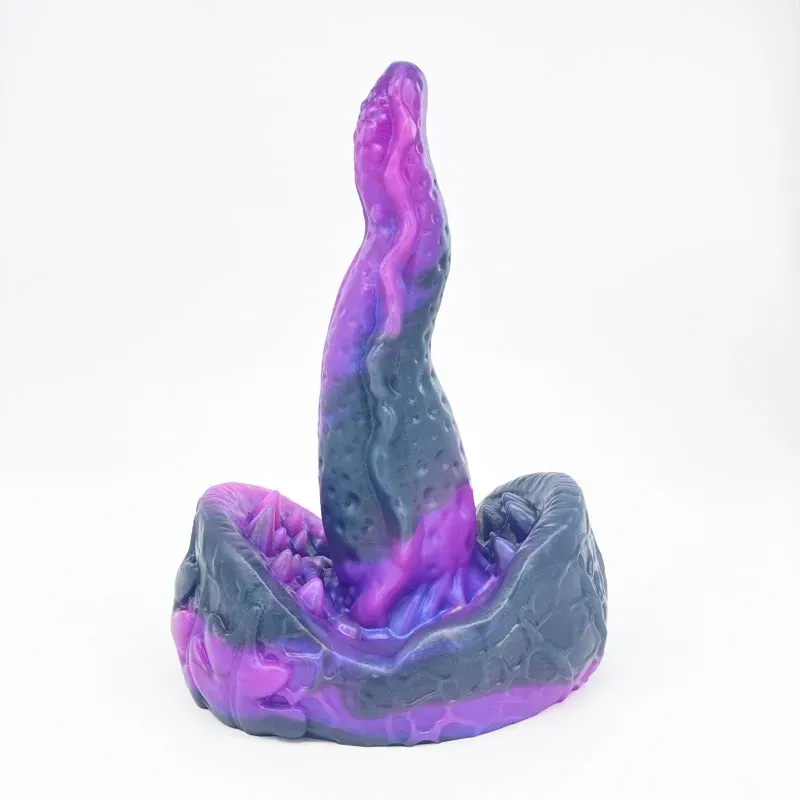 Tentickle Meenus Spooky Spiral dildo medium siliconen