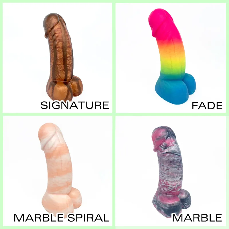 Tentickle Woodsman dildo met ribbels