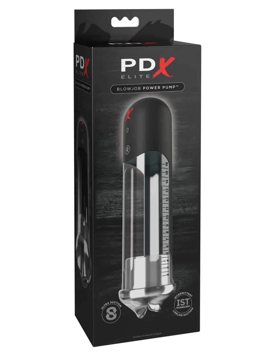 Pipedream PDX Elite Blowjob Power Pump penispomp met zuigfunctie