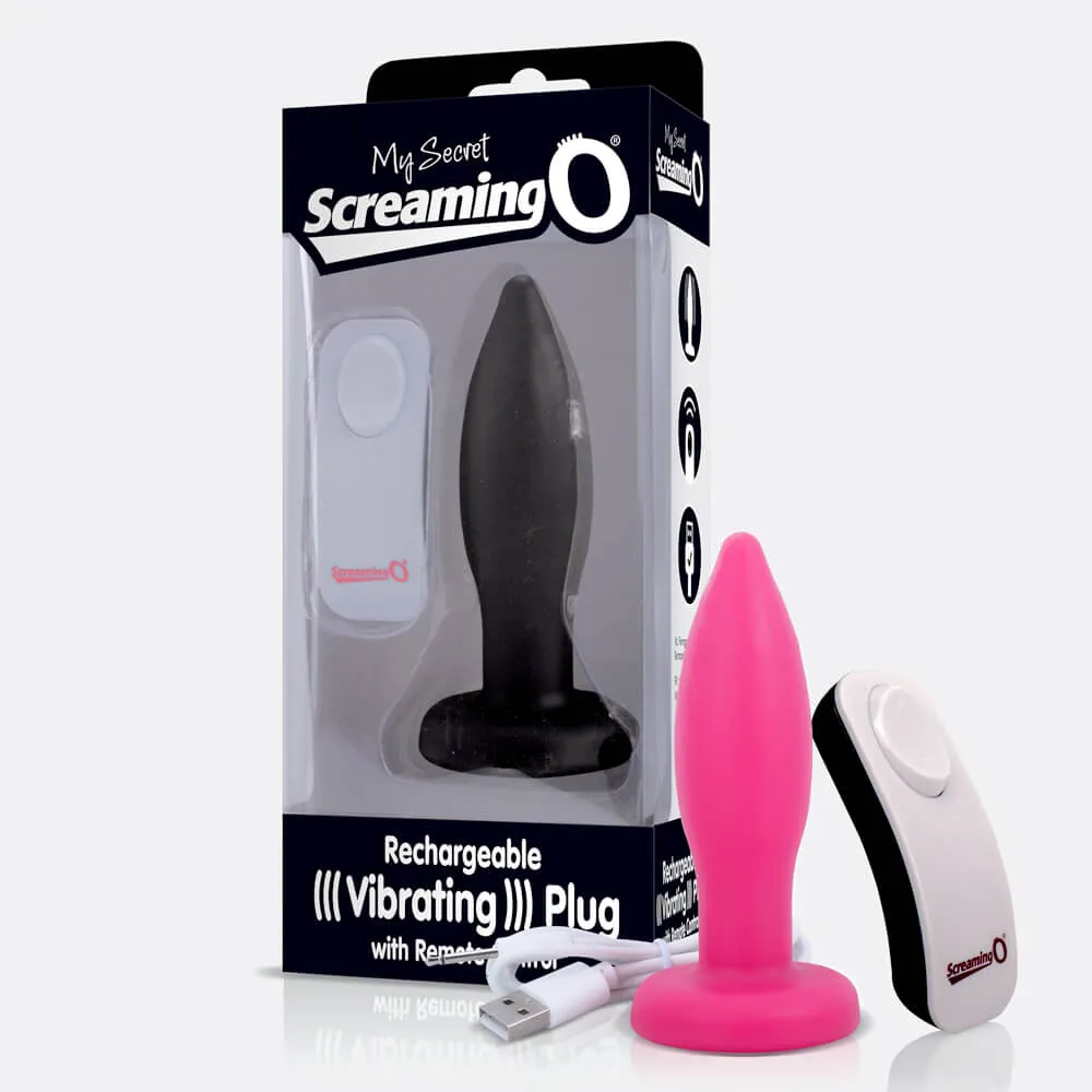 Screaming O My Secret Charged Plug buttplug afstandsbediening