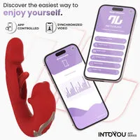 Intoyou Mouty vibrator met bijtende tong en app