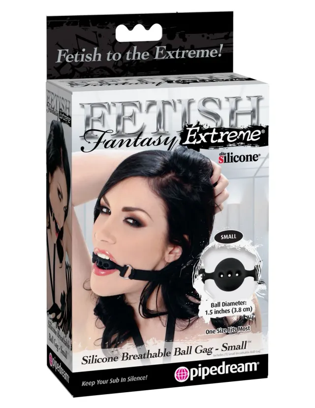 Pipedream Fetish Fantasy Silicone Breathable Ball Gag mondknevel Small