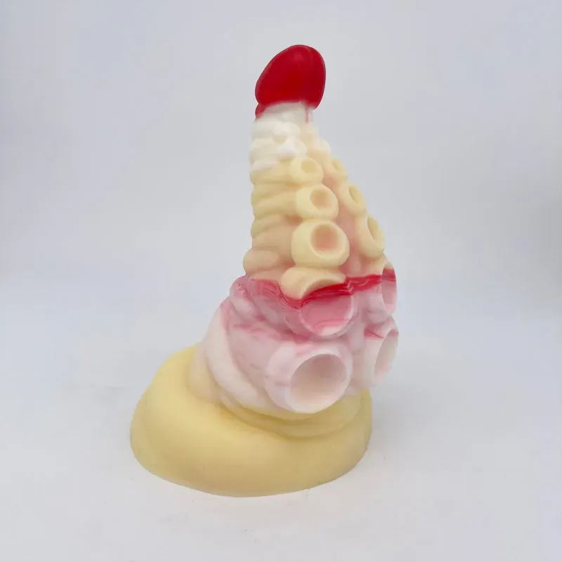 Tentickle Tenton Strawberry Layer Cake dildo medium super soft