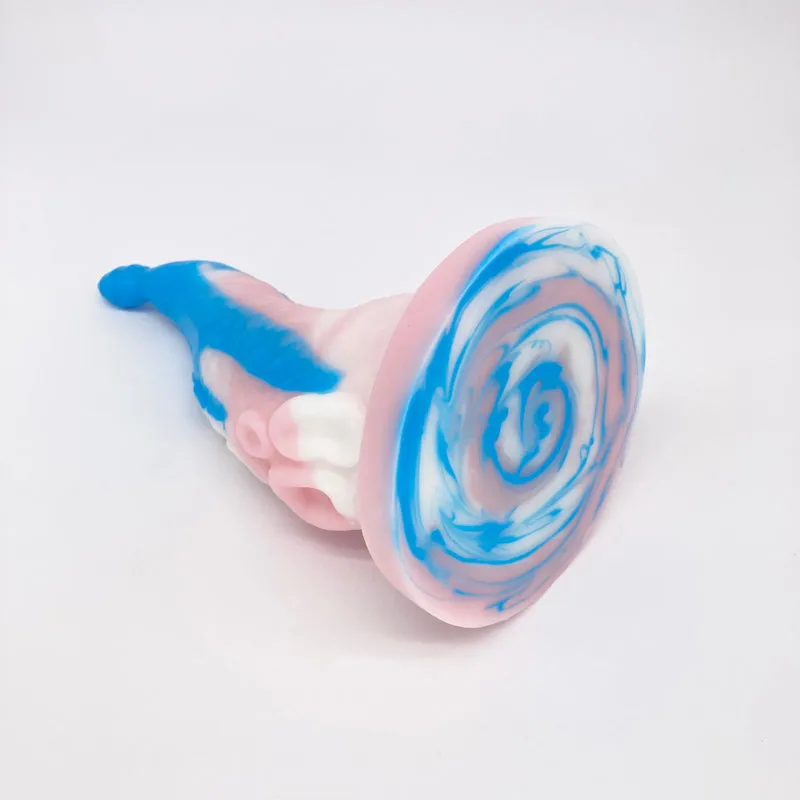 Tentickle Greb Trans Pride Drips dildo medium medium stevig