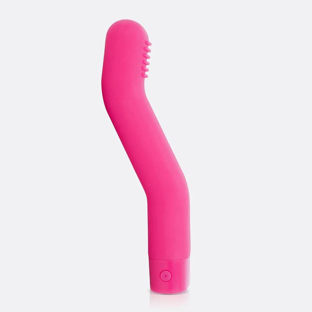 Screaming O Reach-It Charged vibrator blauw gebogen