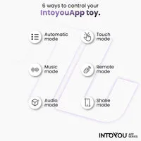 Intoyou Bulby vibro-ei met app lavendel 10 standen