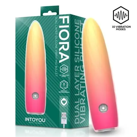 Intoyou Fiora Bulletvibrator siliconen 10 standen mini