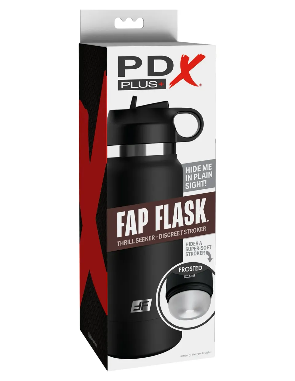 Pipedream Fap Flask Thrill Seeker stroker waterfles