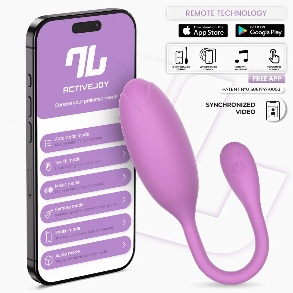 Intoyou Logan Vibratie-ei Paars siliconen
