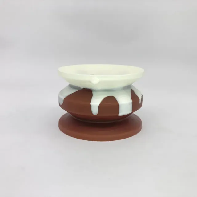 Tentickle Frosted Chocolate Cake zuignap medium dubbelzijdig