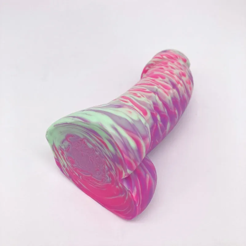 Tentickle Woodsman Shell Suit dildo mini zacht silicone