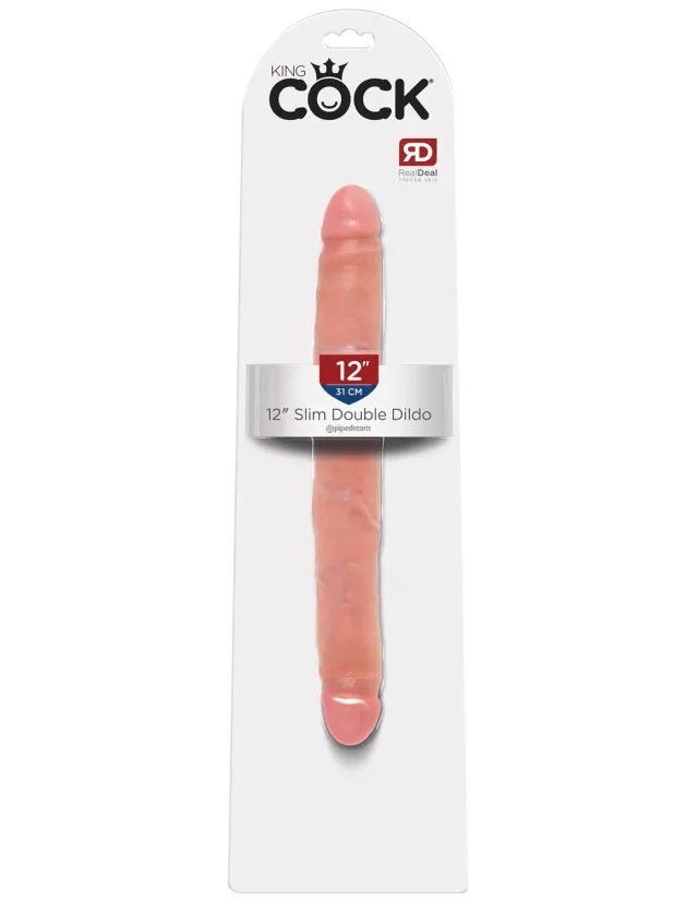 Pipedream King Cock 12 inch dubbele dildo slank soepel