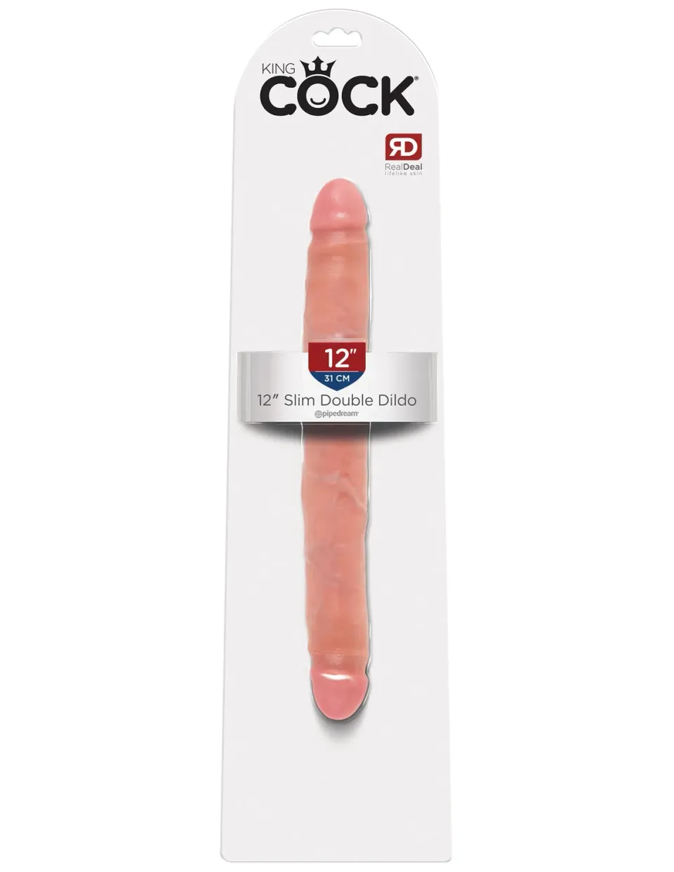 Pipedream King Cock 12 inch dubbele dildo slank soepel