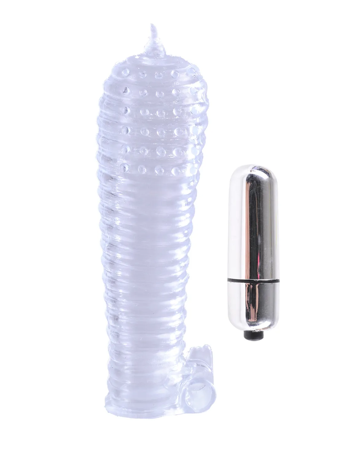 Pipedream Classix Textured Sleeve bullet penishoes set
