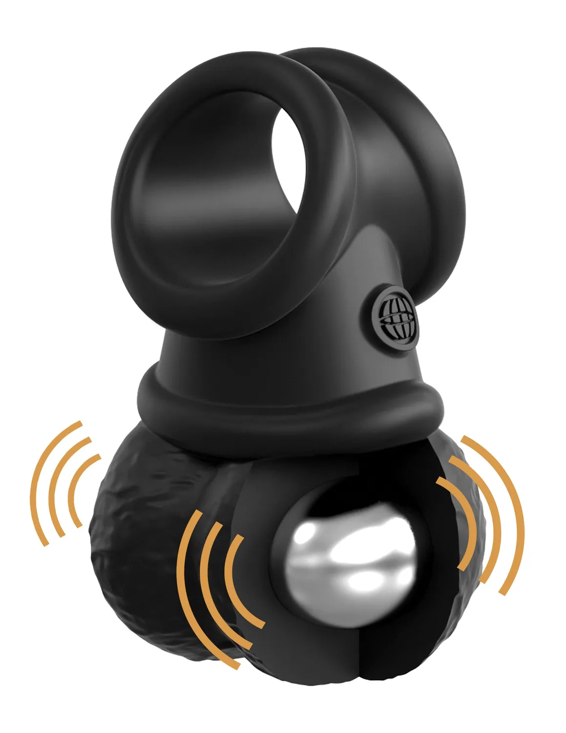 Pipedream King Cock Vibrating Swinging Balls cockring