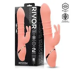 Intoyou Rivor vibrator met schuifringen en textuur