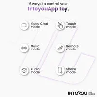 Intoyou Wingy vlinderstimulator met app lila