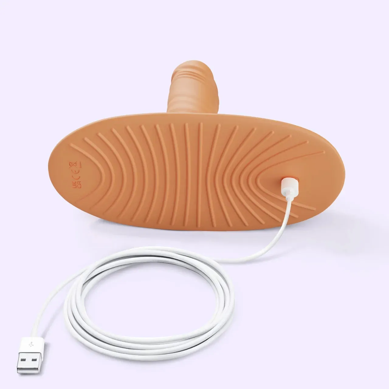Beisar Pinhead prostaatvibrator beige 7-in-1 stuwend