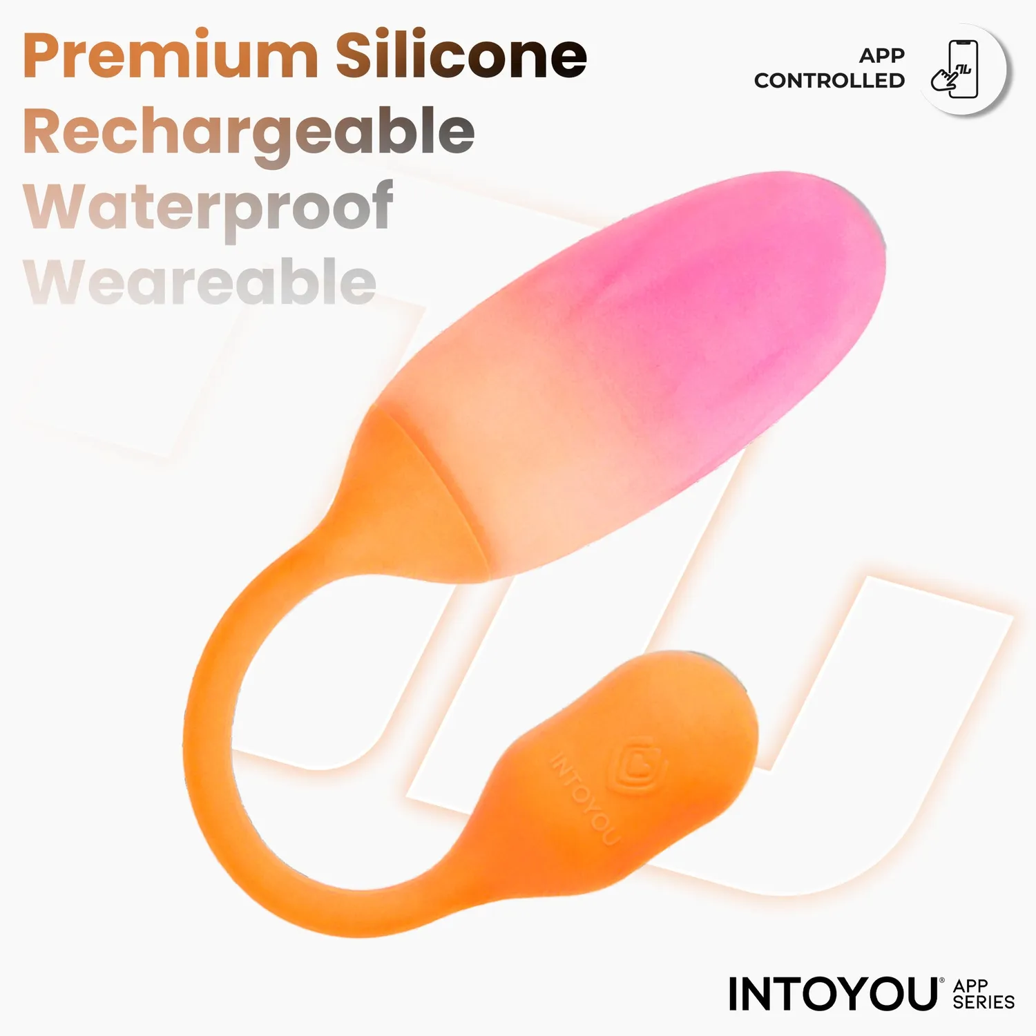 Intoyou NexEgg Vibratie-ei Oranje Roze 10 standen