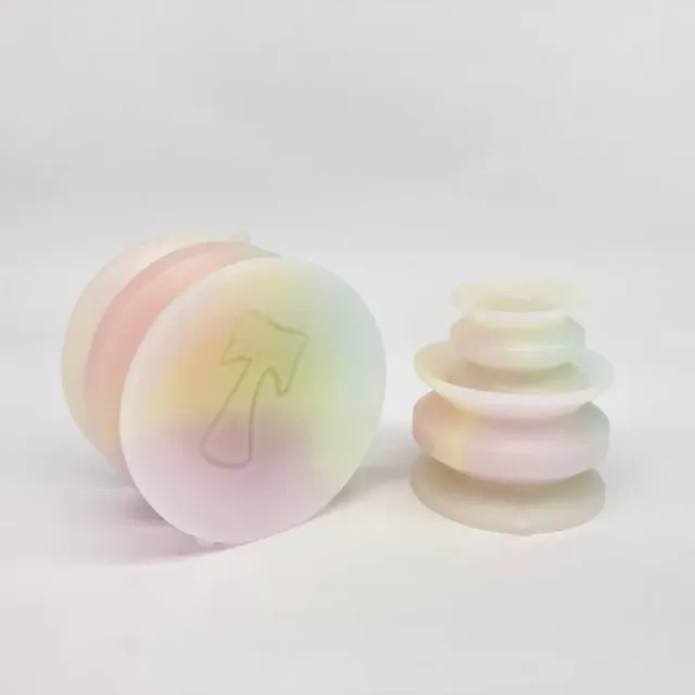 Tentickle Pastel Sparkle Rainbow #1 zuignappen set van 3