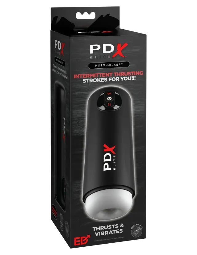 Pipedream PDX Elite Moto Milker masturbator stotend