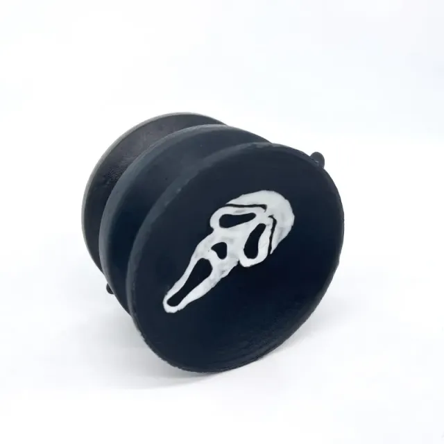 Tentickle It's a Scream small zuignap dubbelzijdig glow in the dark