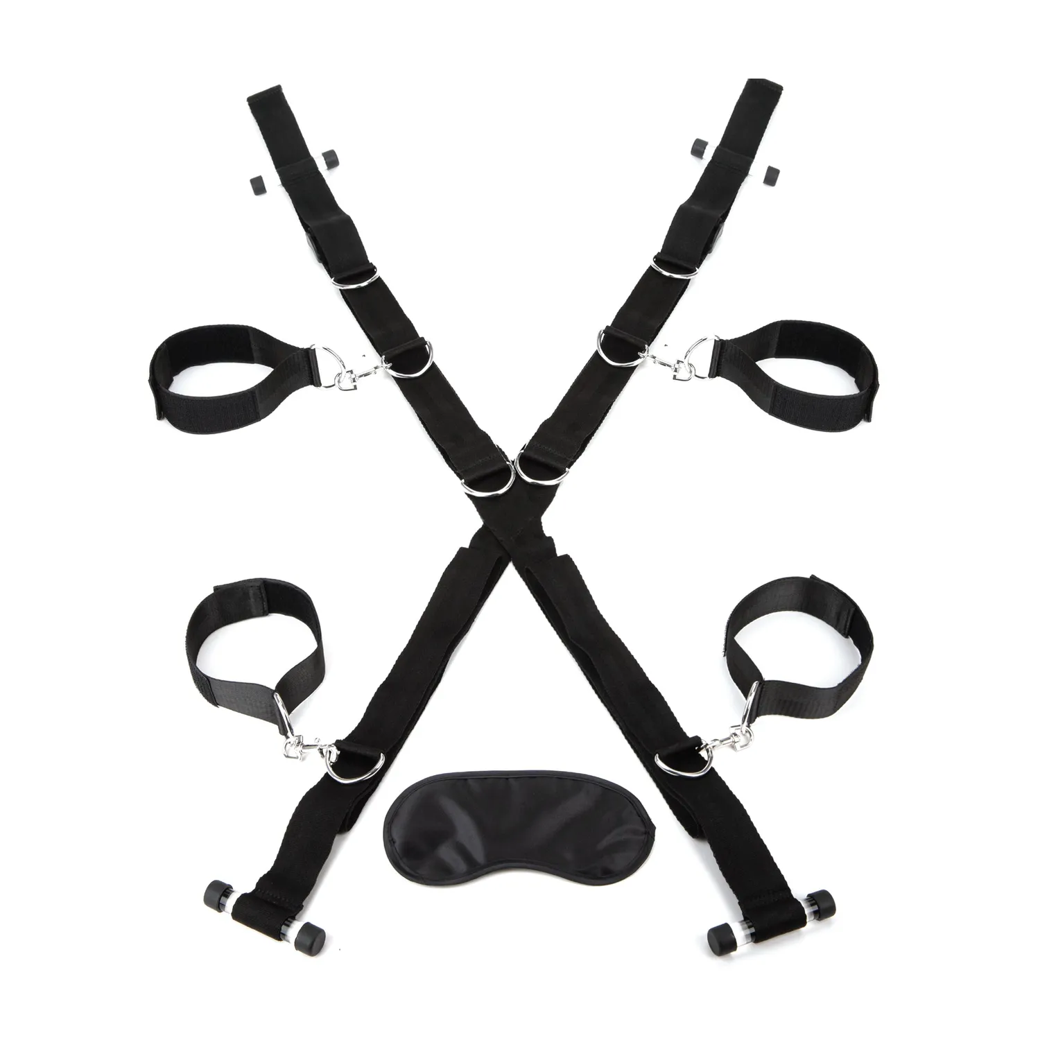 Lux Fetish Over the Door Cross Bondage Boeien Set