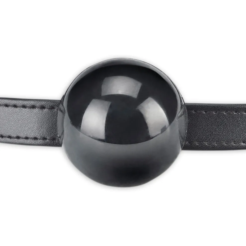 Lux Fetish Silicone Ball Gag ballgag met blinddoek