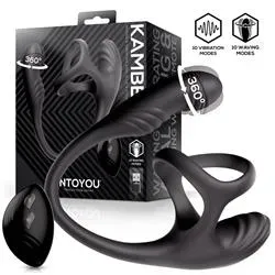 Intoyou Kamber Anale Plug Waving 360 met vibratie