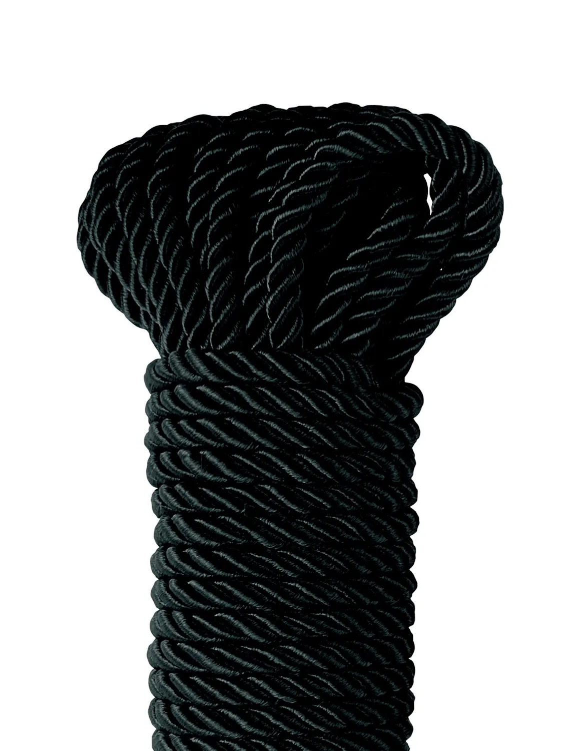 Pipedream Fetish Fantasy Deluxe Silk Rope bondagetouw zwart 9,75 m zacht