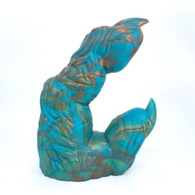 Tentickle Wölfing Verdigris dildo small soft zacht