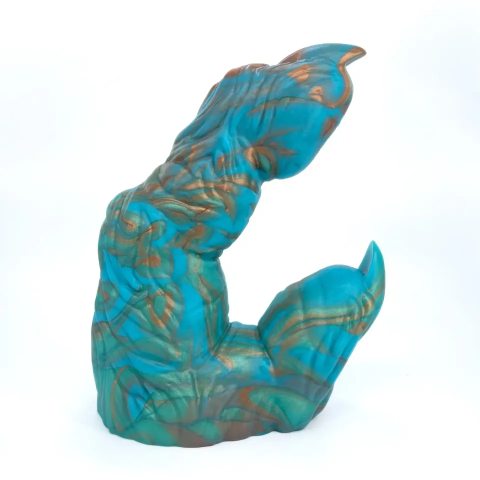 Tentickle Wölfing Verdigris dildo small soft zacht