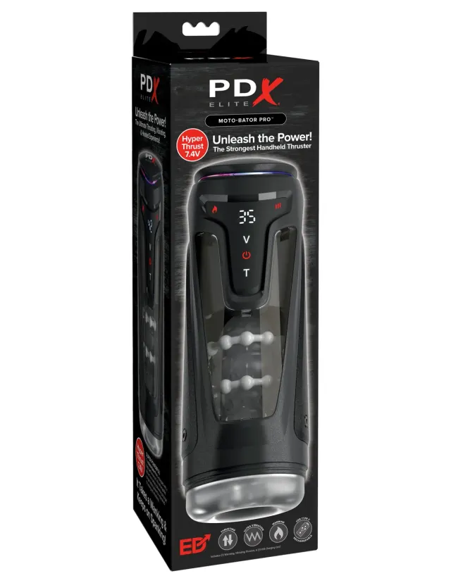 Pipedream PDX Elite Moto-Bator Pro masturbator verwarmend