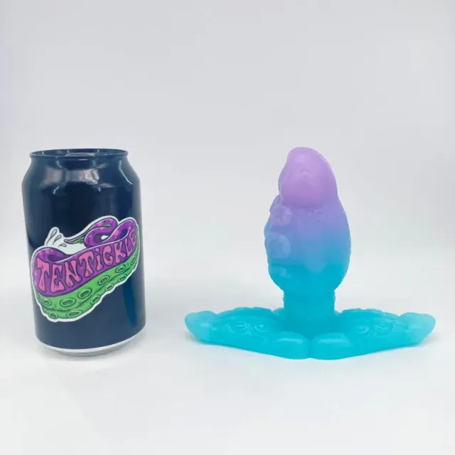 Tentickle Skwee Icy Sparkle vaginaplug large small base