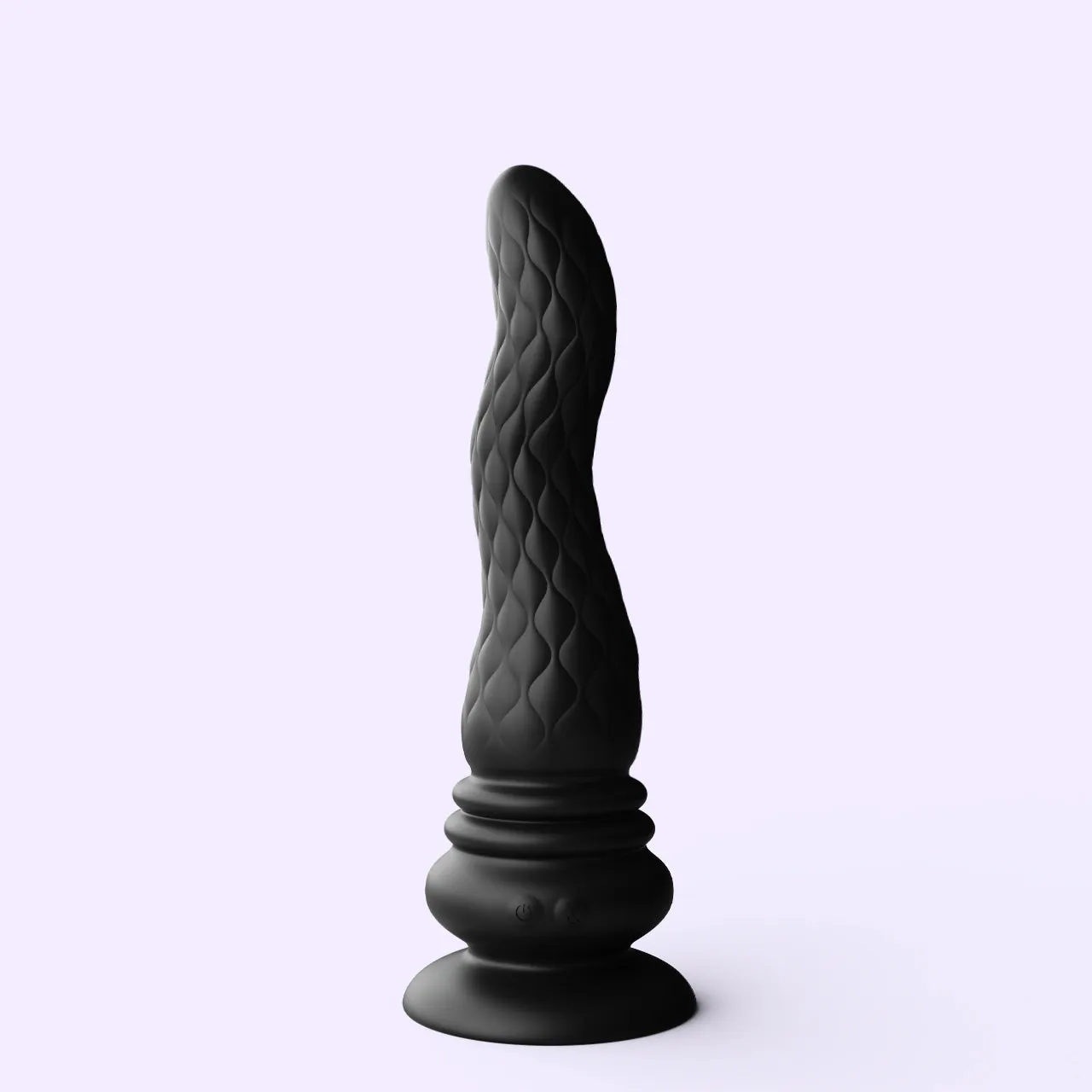 Beisar Phantom zuigdildo fantasy zwart 23 cm