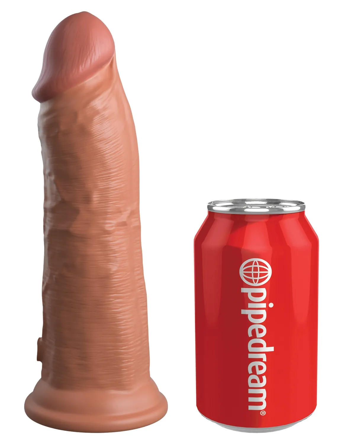 Pipedream King Cock Elite 8 inch vibrerende dildo dual density